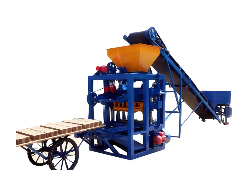 QT4-26 semi auto block making machine